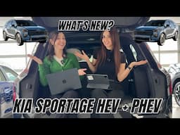 OFFICIAL TRIM INFO: The NEW Kia Sportage Hybrid + Plug In!