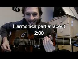 Wrestling In Dirt Pits - Ethel Cain - Harmonica & Guitar walkthrough