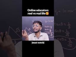 Online educators these days🥰|| IIT Motivation | JEE 2026 | JEE 2027 #iit #jee #shorts