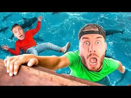 24 STUNDEN überleben auf VERLASSENER INSEL!
