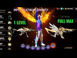 New EVO VAULT MP5 Full Max 😈 0 to 7 Level MP5 Evo Gun Max ⚡ Garena Free Fire 🔥 Y GAMING