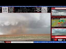 🔴 LIVE CHASERS: April 25, 2025 Tornadoes in Texas Again! (Adam/Jason/Stephen)