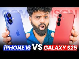 The Epic Battle: iPhone 16 Vs Samsung S25!⚡🔥