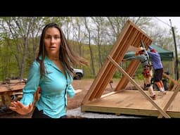 DIY Shed Build (Part 2) — We Tried to Raise the Wall… and Failed