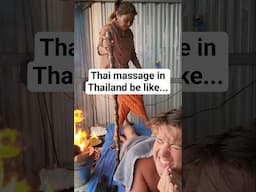 Thai massage be like what?! #massagetherapy #massage #travel #travelthailand #Pamper #jasonrupp