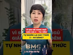 Bé đang ngủ giấc dài, giờ lại thức giấc thường xuyên #bssuameanhthy #giacnguttesosinh #renngu