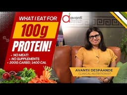 My Simple Veg Diet Plan for 100g PROTEIN  High Protein Low Calories Veg Diet Plan
