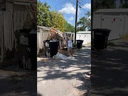 what a little time and effort can do to our dirty scary alley 🧚🏽✨