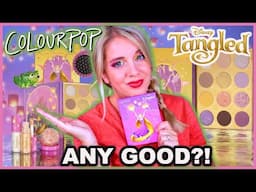 NEW! COLOURPOP X DISNEY'S TANGLED FULL COLLECTION | Worth $99?!
