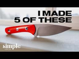 How 3D printing levelled up my knife production