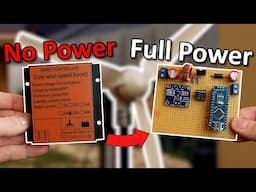 My Wind Generator Was Useless....Until NOW! (MPPT)
