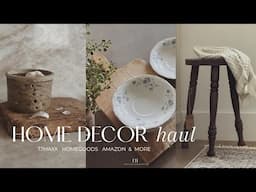 New 2025 Home Decor Haul || Curated Vintage & Affordable Items