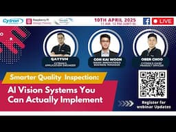 WEBINAR: Smarter Quality Inspection – AI Vision Systems You Can Actually Implement