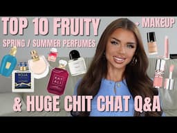 CHATTY VIDEO: TOP 10 FRUITY SPRING / SUMMER FRAGRANCES , MAKEUP GEMS & DEEP Q&A | Mila Le Blanc 2025