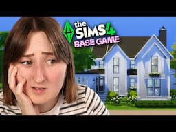 I built a MASSIVE house using *only* the BASE GAME