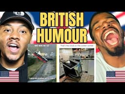 Americans React to British Humour At Its Finest
