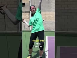 #tennisserve drill for BEST trophy position