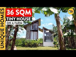 Built with Grit, Surrounded by Green: Explore This Cozy 36sqm Tiny House in Batangas | OG
