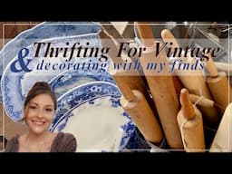 DIDN'T EXPECT THIS! THRIFT WITH ME & STYLED THRIFT HAUL! | Thrifting, Goodwill, Thrift Haul