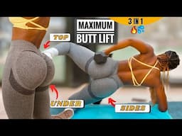 The PERFECT BUBBLE BUTT In 20 MIN | Master Dumbbell Booty Building Leg Workout~Transform Your Glutes
