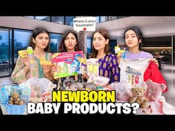 NewBorn Baby Ki Products Ayi?😱🍼|Ghar Par New Room Ban Gaya😍|Sistrology
