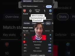 ARSENAL 0-1 PSG REACTION #arsenal #psg #championsleague