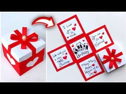 Happy birthday surprise gift box 🎁 / Birthday card ideas easy handmade / How to make Birthday card