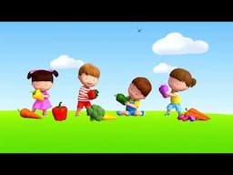Learn Vegetable Names | Vegetable Name Song - Nursery Rhyme for Kids | Vegetable Song #kidsvideo
