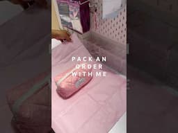 ASMR pack an order with me
