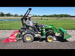 PAYS FOR ITSELF! Planting Sweet Corn with a Tractor!
