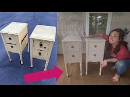 Side Table MAKEOVER 😍 & Planting Bushes!!