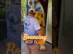 Bouncing with Tigger and Pooh #charecter #pooh #tigger #wdw #disney #disneyparks