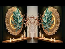 “DIY Glamorous Wall Art That Looks Expensive!” Fashion Pixies