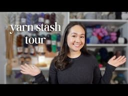 Inside My Craft Room + Project Ideas for All My Yarn