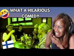 Reaction to  Kummeli Normipäivä ( Finnish Comedy)