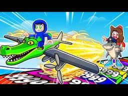 Ayush & Ekta did Plane Race With Italian Brainrot in Roblox 😱