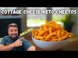 Cottage Cheese Keto Cheetos! Easy Cheese Puff Recipe  LOW CARB Delicious!