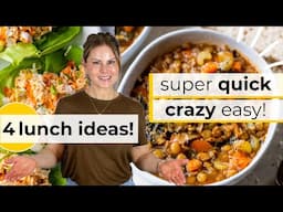 EASY 10-MINUTE HEALTHY LUNCH IDEAS for Weight Loss (High-Protein!)