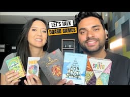 Let's Talk Board Games #37 - Splito, 3 Chapters, Prey, Rainbow & Penguin Party!