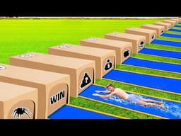 50 Mystery Boxes Me Slide Karte Hue Ghusne Ka Challenge