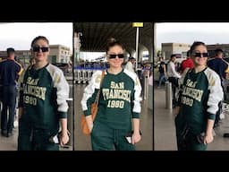 Shefali Jariwala Airport Look Stuns Fans! ✨ | Hot Spotted | #ShefaliJariwala #AirportFashion