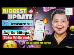 Treasure Nft Withdrawal Problem Solved ?😍💸 | Treasure Nft New Update | Treasure Nft Real Or Fake