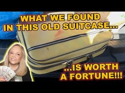WHAT WE FOUND IN THIS SUITCASE IS WORTH A FORTUNE!!! INCREDIBLE GARAGES SALES!!! Join the Journey!!!
