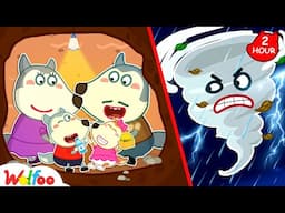 A Big Storm Is Coming! Will Storm Shelters Keep Us Safe? - Safety Tips for Kids | Wolfoo Family