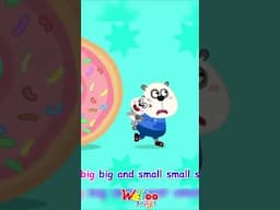 Big or Small Food Challenge 🍮 Yummy Desserts Songs  #babysongs #nurseryrhymes #shorts