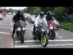 SUPERBIKES in London 2025.Ducati,Yamaha,Kawasaki,BMW