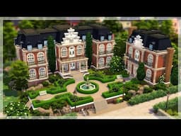 NORDHAVEN LIBRARY 📚 | The Sims 4 Speedbuild | No CC