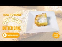 Classic Ooey Gooey Butter Cake | Ooey Gooey Butter Cake Recipe