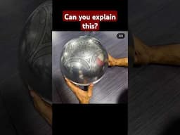 Strange Metallic Sphere flies and then lands in Colombia #shorts