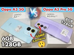 Oppo A3 5G Vs Oppo A3 Pro 5G Compression || Which Should You Buy Or Not ⚡